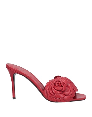 VALENTINO GARAVANI Sandali ATELIER SHOES Bordeaux Pelle
