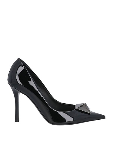 VALENTINO GARAVANI Court Black Leather