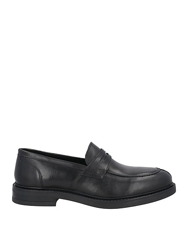 CAFèNOIR Loafers Black Leather
