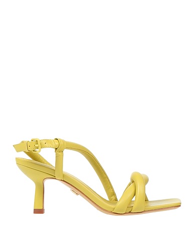 VENISE Sandals Yellow Leather