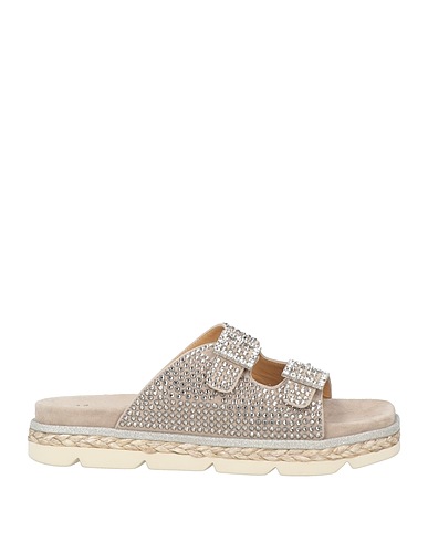 ALMA EN PENA. Sandals Beige Leather
