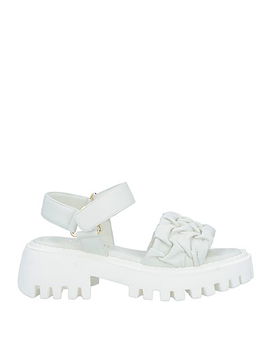 LORIBLU Sandals Off white Leather