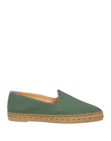 CASTAÑER Espadrillas Verde scuro Fibre tessili