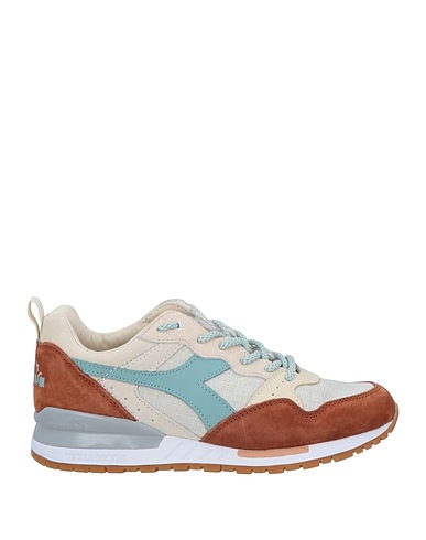 DIADORA HERITAGE Sneakers Beige Leather, Textile fibres