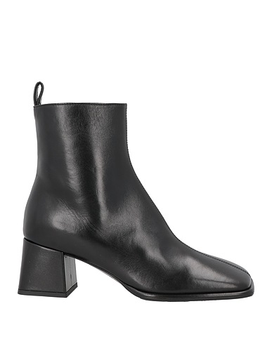 ERIKA CAVALLINI Ankle boot Black Leather