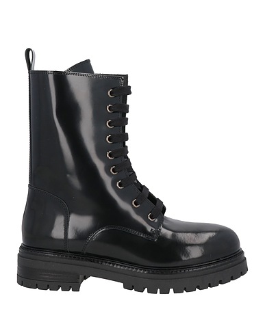 SEMICOUTURE Ankle boot Black 100% Leather