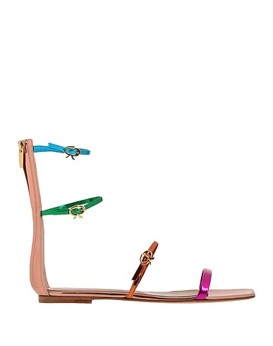GIANVITO ROSSI Sandals Fuchsia Leather