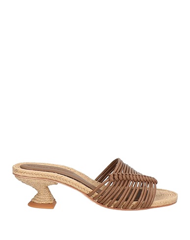 PALOMA BARCELÓ Sandalen Braun Leder