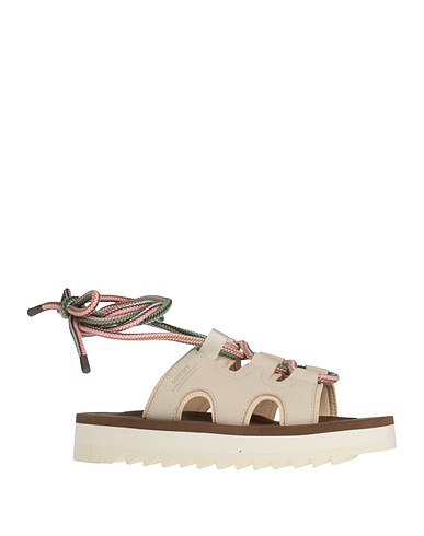 SUICOKE Sandals Leather, Textile fibres