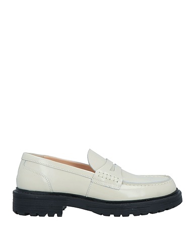 SEMICOUTURE Mocassino Off white Pelle