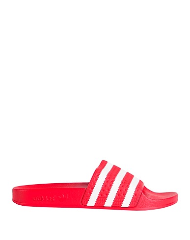 ADIDAS ORIGINALS Sandals ADILETTE SLIDES  Red Rubber