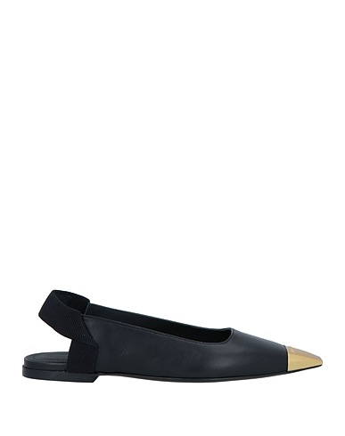 FERRAGAMO Footwear Black 100% Lambskin