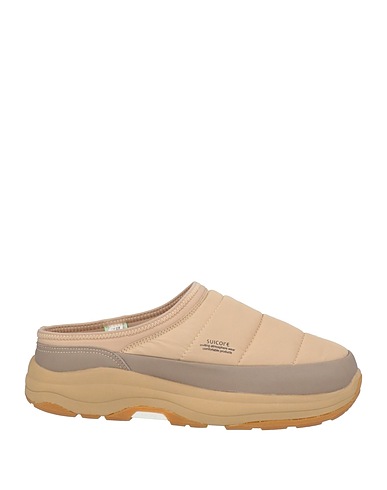 SUICOKE Mules and clogs Beige Textile fibres