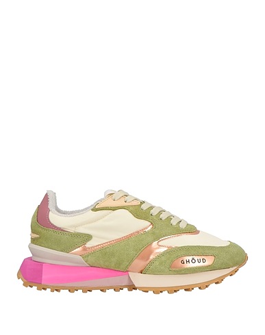 GHŌUD Venice Sneakers Beige Leather, Textile fibres