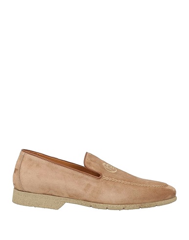 GIOVANNI CONTI Loafers Beige Leather