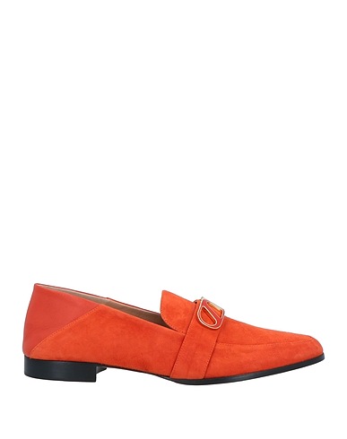 SKORPIOS Loafers Orange Leather