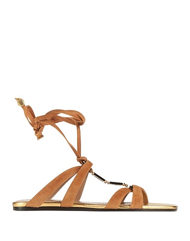 SKORPIOS Sandals Camel Leather