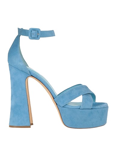 NCUB Sandals Light blue Leather
