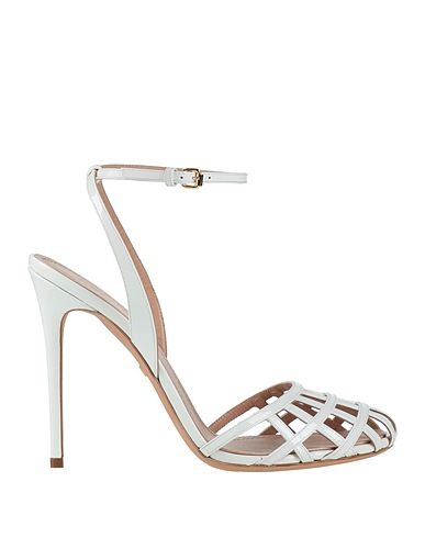 GIAMBATTISTA VALLI Sandals White Leather