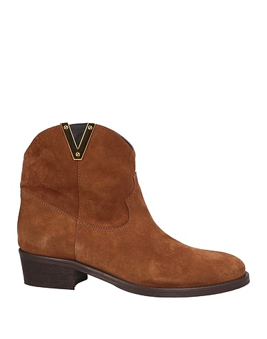 VIA ROMA 15 Ankle boot Camel Leather