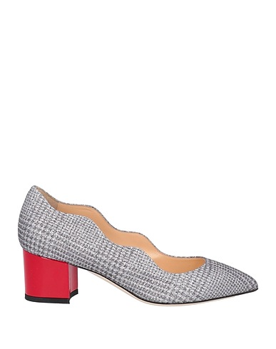 FRANCESCA BELLAVITA Pump Silver Textile fibers