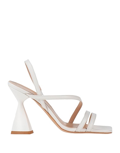MARC ELLIS Sandals White Leather