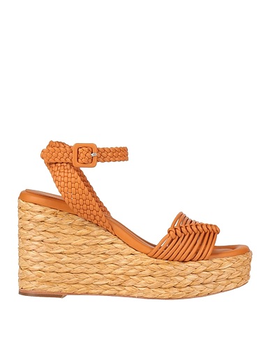 PALOMA BARCELÓ Espadrilles Camel Leather