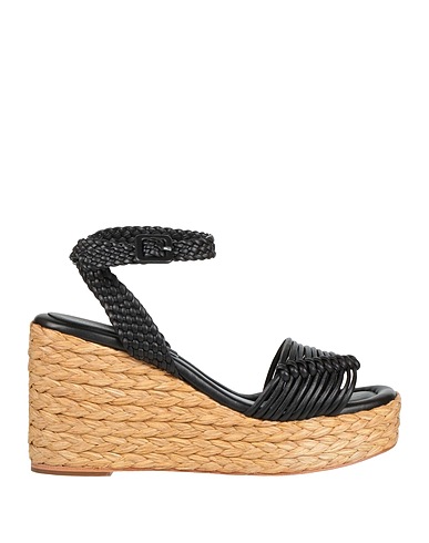 PALOMA BARCELÓ Espadrillas Nero Pelle