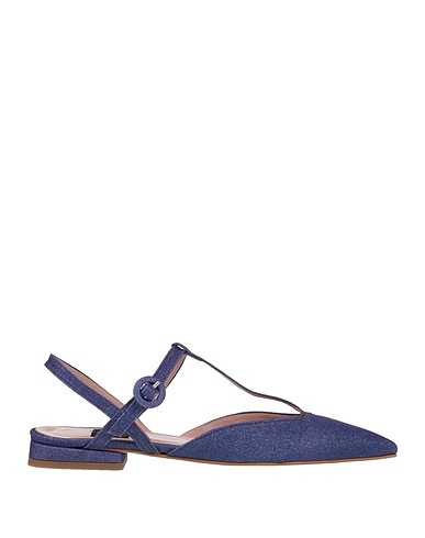 ISLO ISABELLA LORUSSO Ballet flats Dark purple Textile fibres