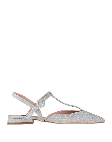 ISLO ISABELLA LORUSSO Ballerine Argento Fibre tessili