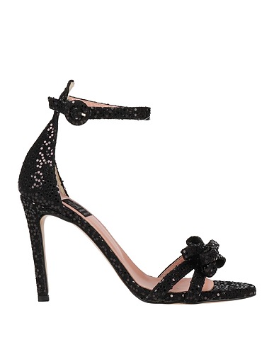 ISLO ISABELLA LORUSSO Sandals Black Textile fibres