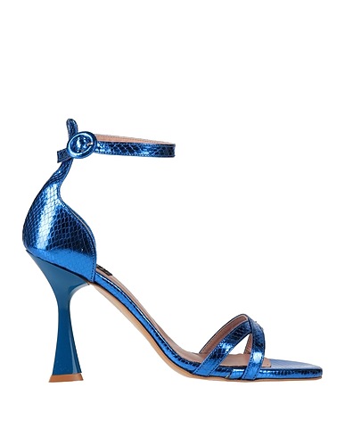 ISLO ISABELLA LORUSSO Sandali Blu china Fibre tessili