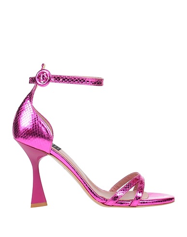 ISLO ISABELLA LORUSSO Sandals Fuchsia Textile fibres
