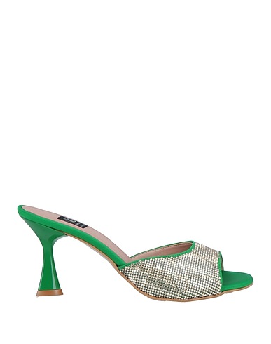 ISLO ISABELLA LORUSSO Sandals Green Textile fibers