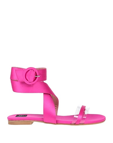 ISLO ISABELLA LORUSSO Sandals Fuchsia Textile fibres, PVC - Polyvinyl chloride