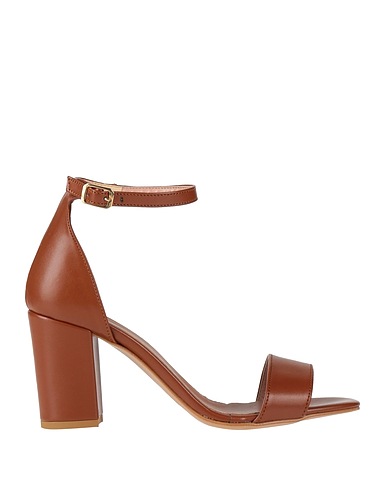 ISLO ISABELLA LORUSSO Sandals Tan Textile fibres