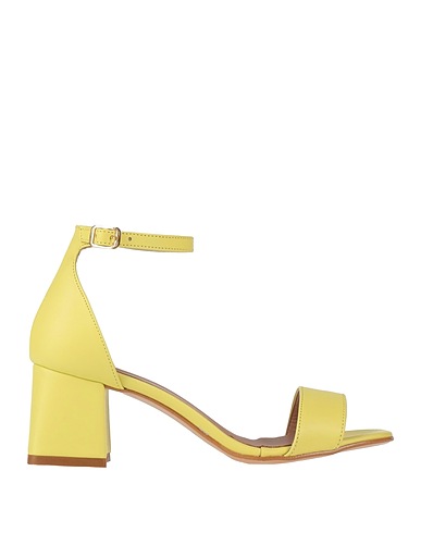ISLO ISABELLA LORUSSO サンダル イエロー 紡績繊維