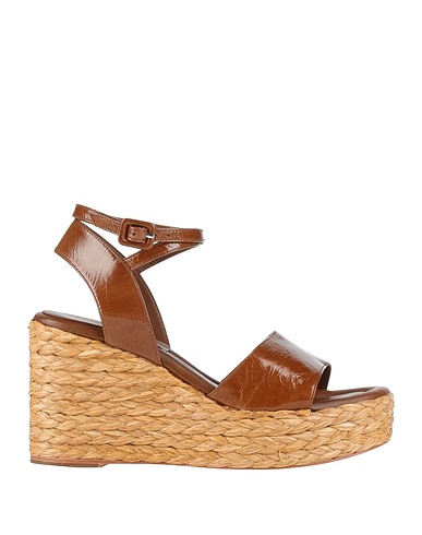 PALOMA BARCELÓ Espadrillas Marrone Pelle