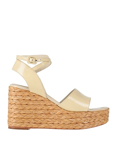 PALOMA BARCELÓ Espadrilles Cream Leather