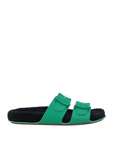 DEFINERY Sandali Verde Pelle