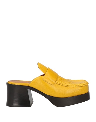 MARNI Mules and clogs Marigold Leather