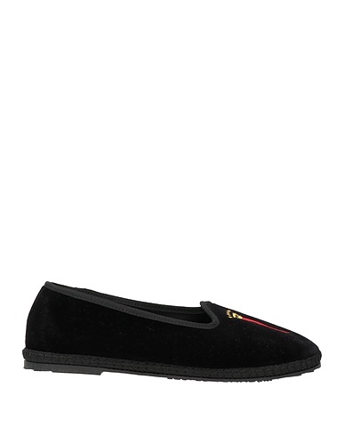GIL CASAS Loafers Black Textile fibers