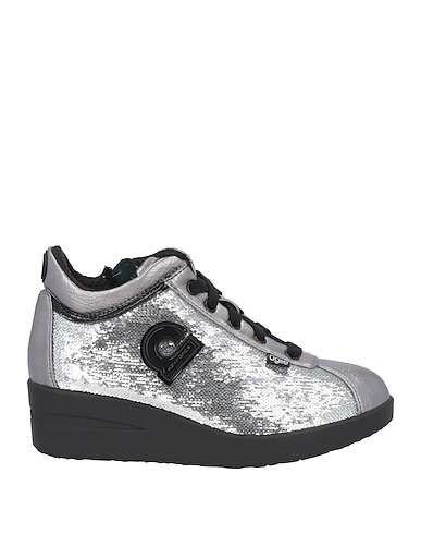 AGILE by RUCOLINE Sneakers ARGENTO Ίνες υφασμάτων