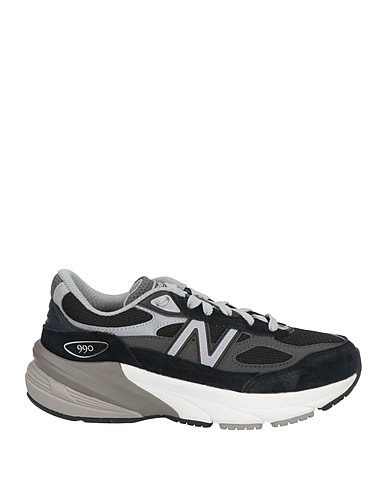 NEW BALANCE Sneakers 990 Black Leather, Textile fibers