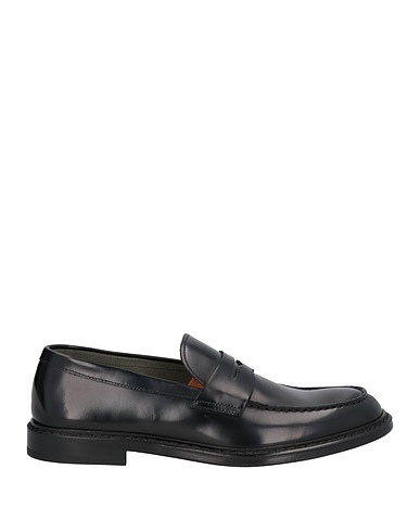 DOUCAL'S Loafers Black Leather