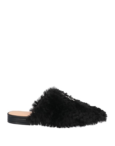 GAëLLE Paris Mules and clogs Black Textile fibres