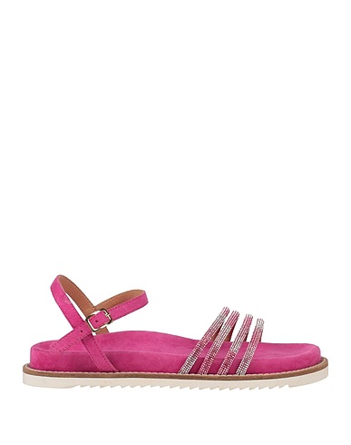 CB FUSION Sandali Fucsia Pelle, Altre Fibre