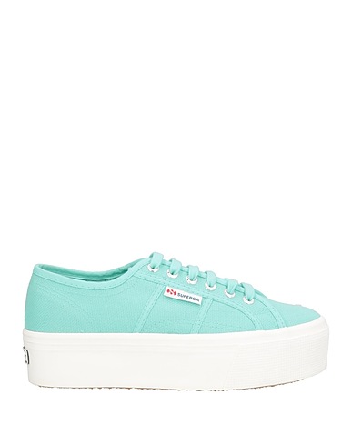 SUPERGA Sneakers Verde chiaro Fibre tessili