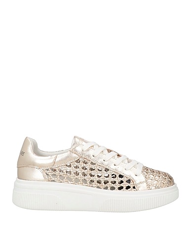 EMANUÉLLE VEE Sneakers Platin Leder
