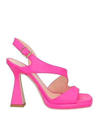 SERGIO CIMADAMORE Sandals Fuchsia Leather